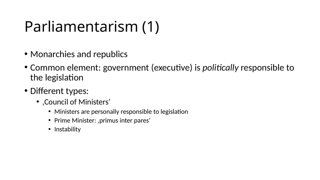 Introduction to Comparative Administrative Law - slide 24 of 83