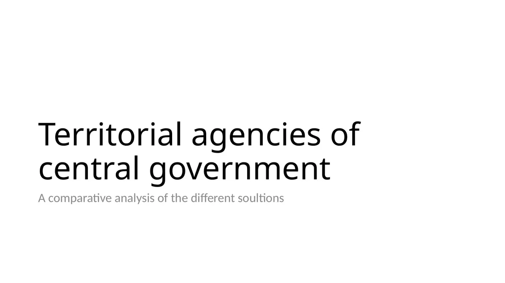 Introduction to Comparative Administrative Law - slide 60 of 83
