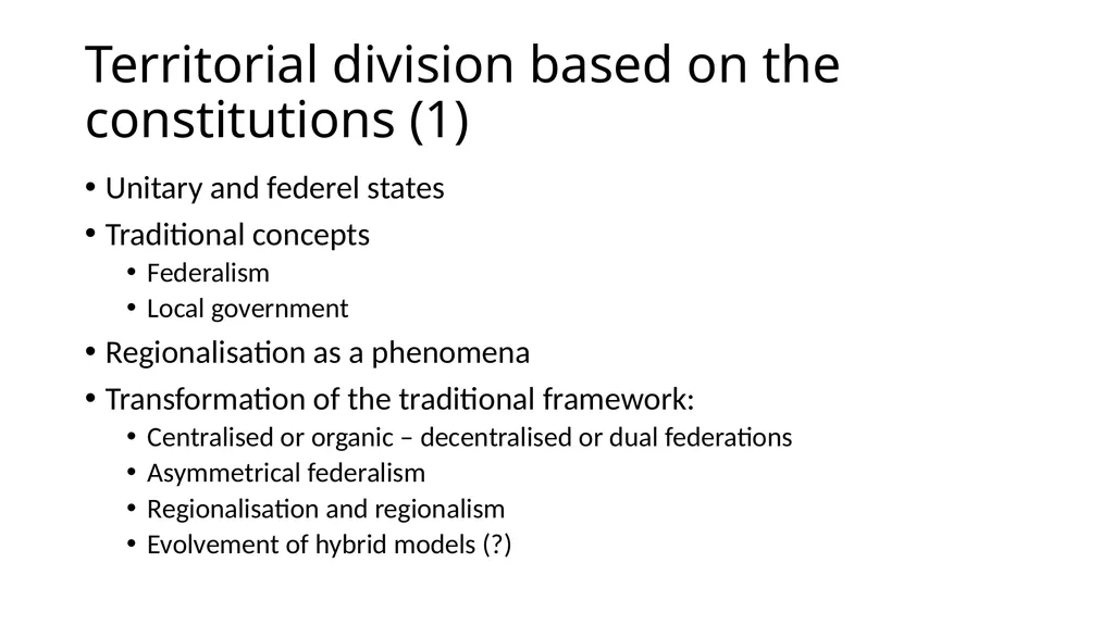 Introduction to Comparative Administrative Law - slide 27 of 83