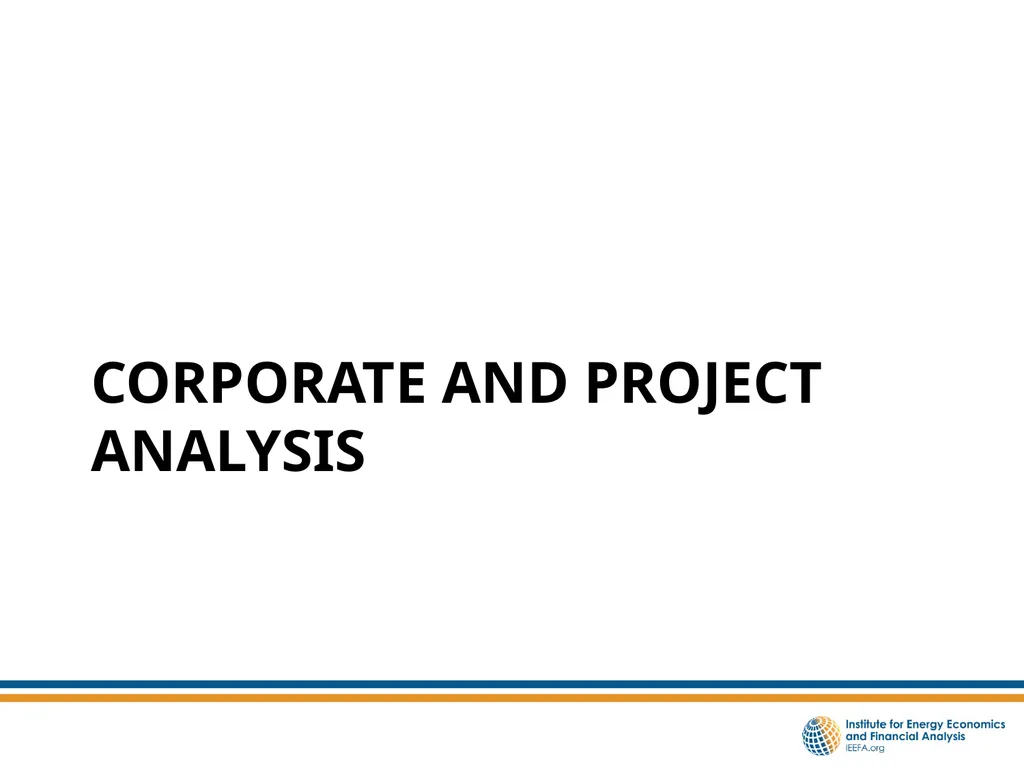 Corporate Finance Webinar Energy Finance 2015 Tom - slide 13 of 24