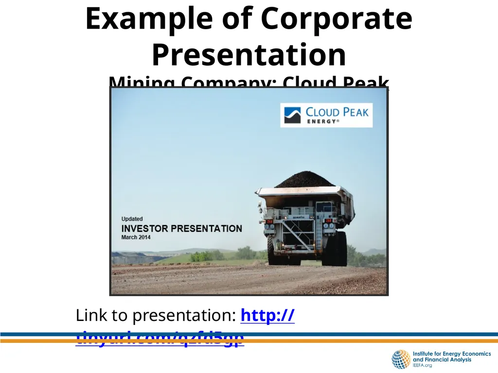 Corporate Finance Webinar Energy Finance 2015 Tom - slide 7 of 24