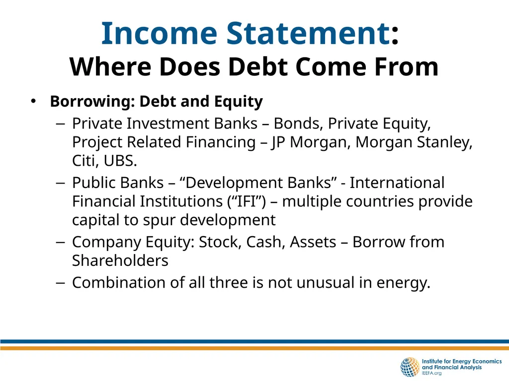 Corporate Finance Webinar Energy Finance 2015 Tom - slide 12 of 24