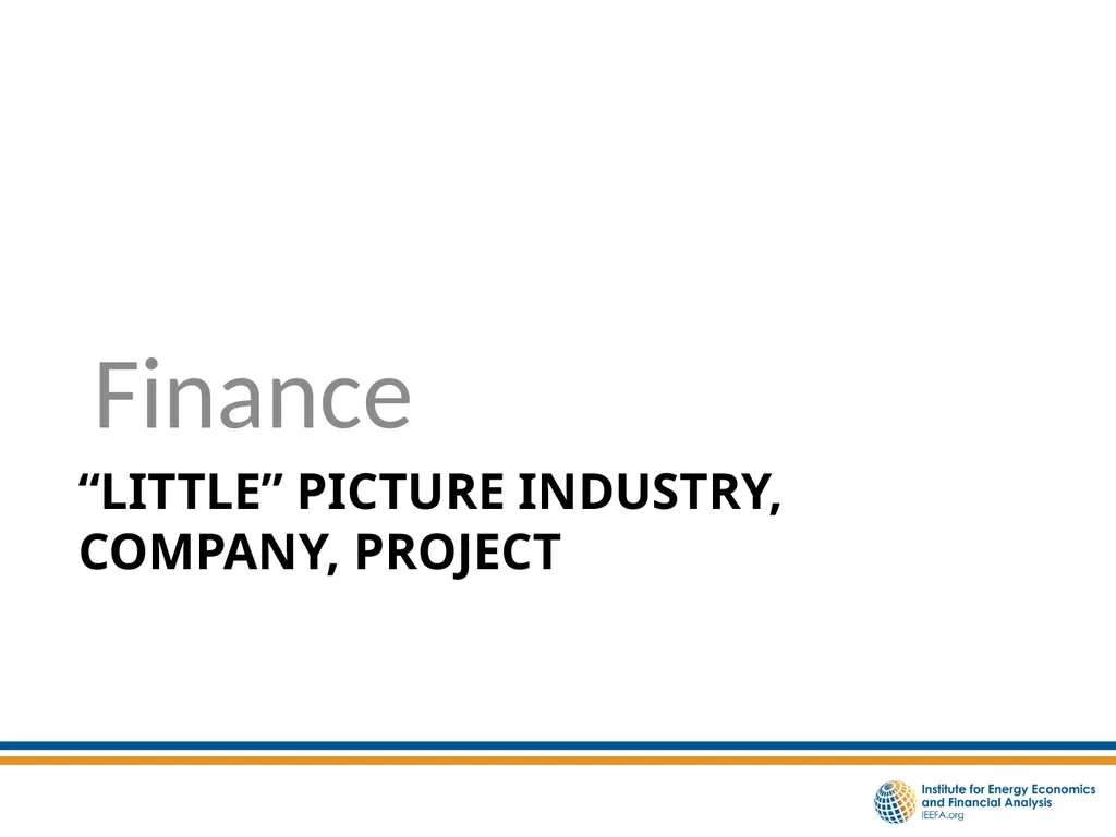 Corporate Finance Webinar Energy Finance 2015 Tom - slide 8 of 24
