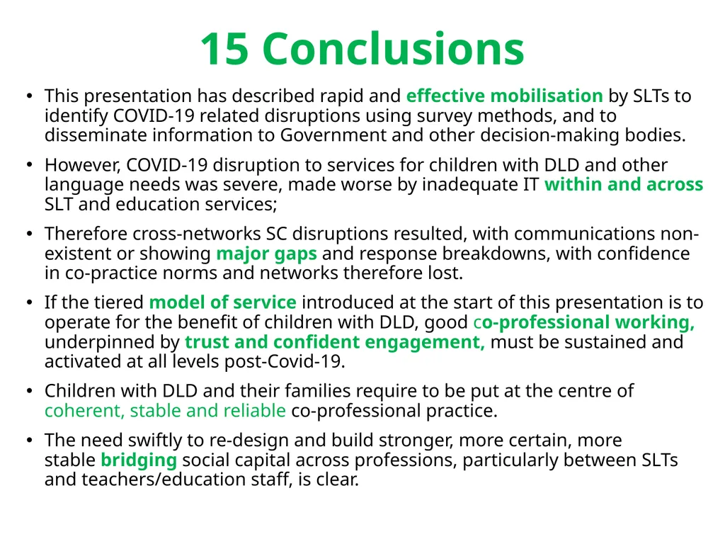 Social capital in professionals' connections - slide 17 of 19