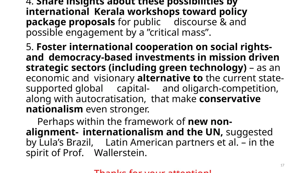 Prof. Wallerstein Memorial Lecture Mahatma Gandhi - slide 17 of 17
