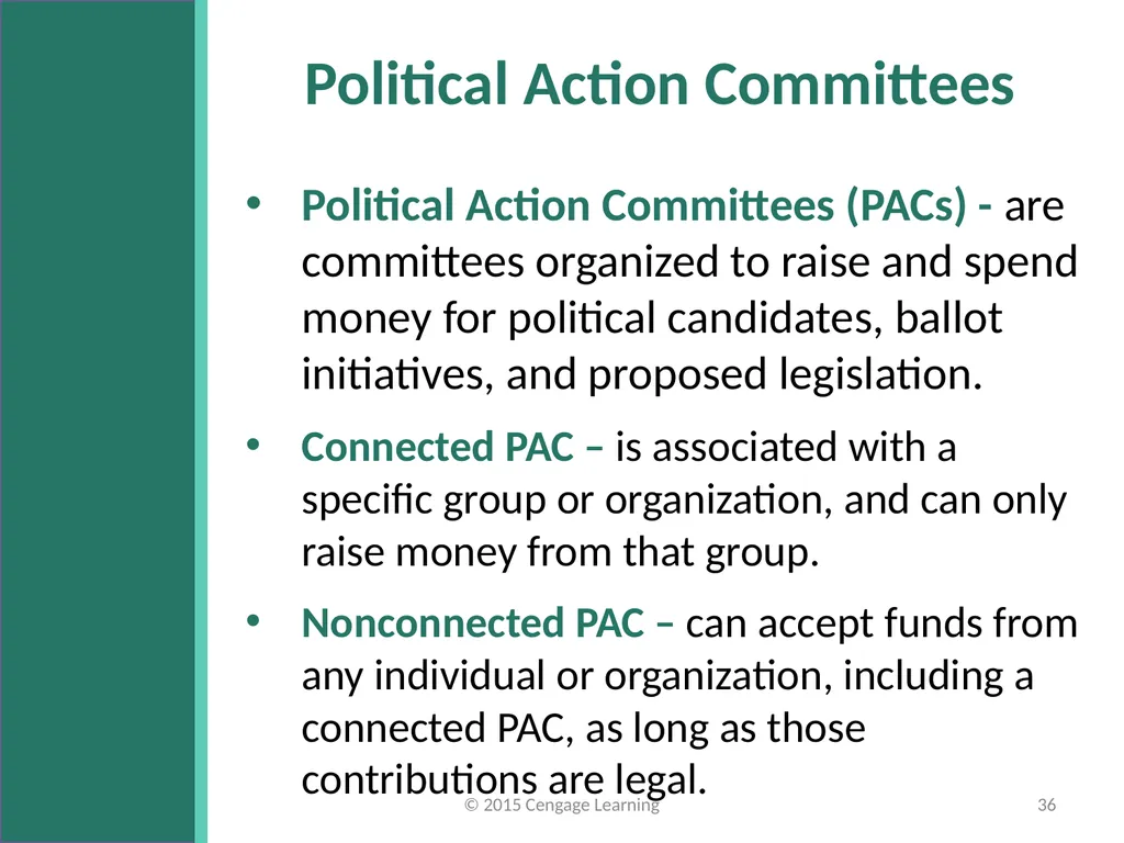 Key Topics Ch 11 & 12 © 2015 Cengage Learning - slide 36 of 43