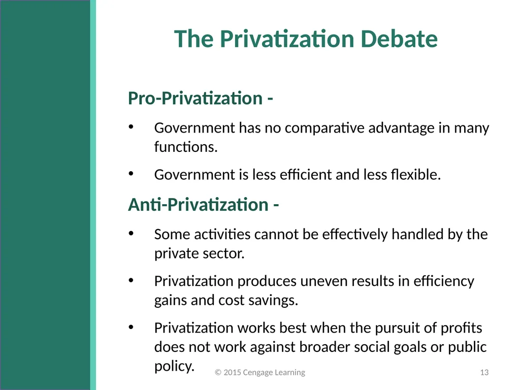 Key Topics Ch 11 & 12 © 2015 Cengage Learning - slide 13 of 43