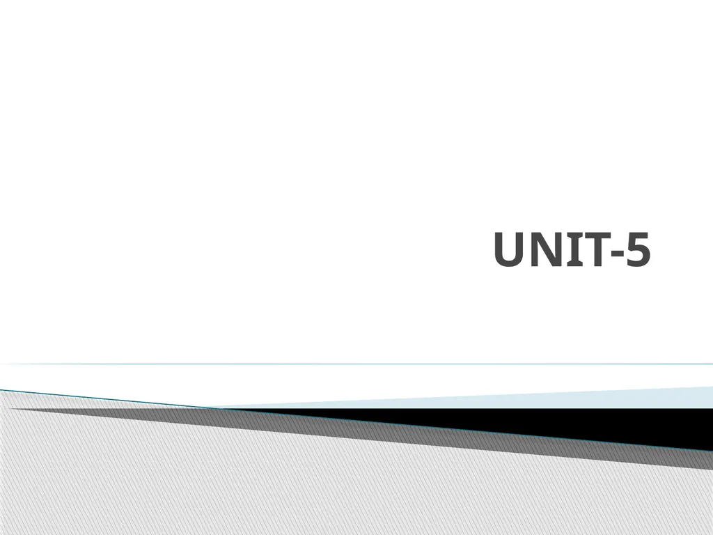 UNIT-5 The purchasing department occupies a vital