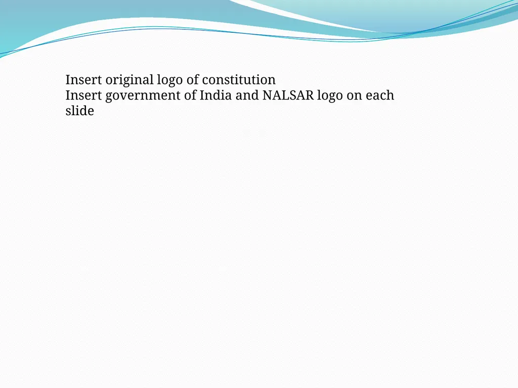 On-Line Course on Indian Constitution Sponsored by - slide 2 of 17