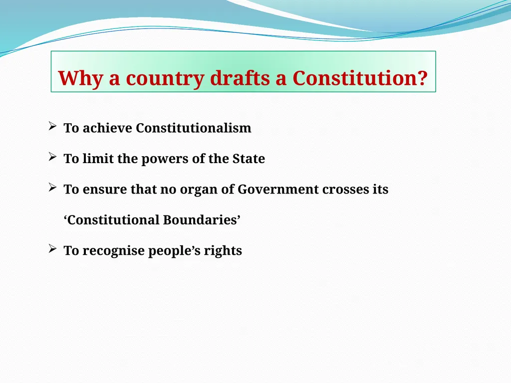 On-Line Course on Indian Constitution Sponsored by - slide 10 of 17