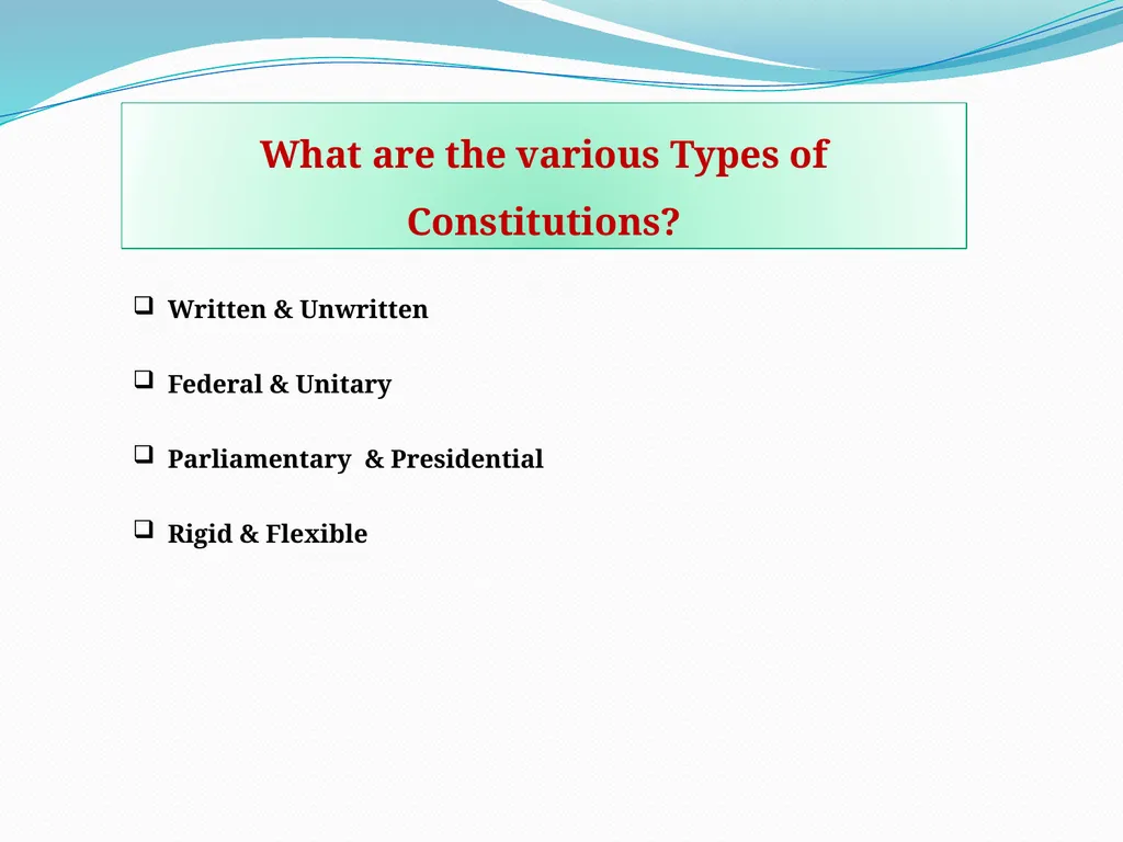 On-Line Course on Indian Constitution Sponsored by - slide 12 of 17