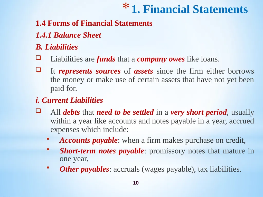 Chapter 3 Firm’s Financial Operations 2 Contents - slide 10 of 77