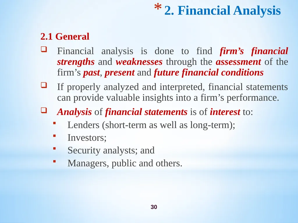 Chapter 3 Firm’s Financial Operations 2 Contents - slide 30 of 77