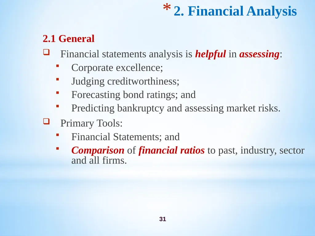 Chapter 3 Firm’s Financial Operations 2 Contents - slide 31 of 77