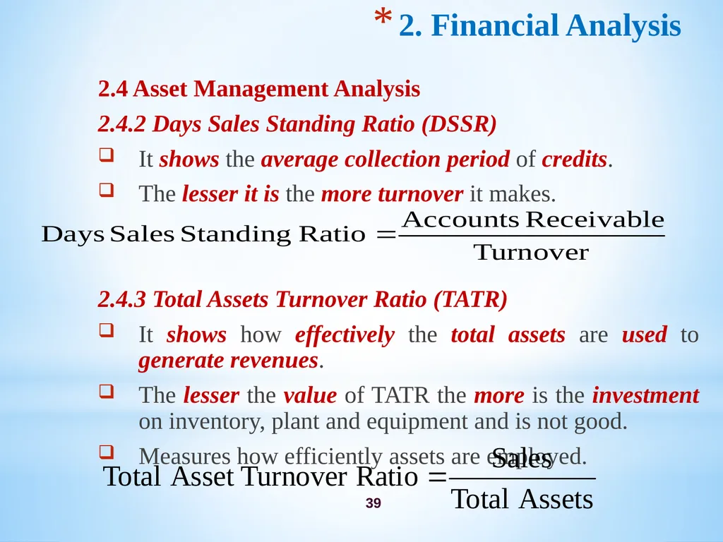 Chapter 3 Firm’s Financial Operations 2 Contents - slide 39 of 77