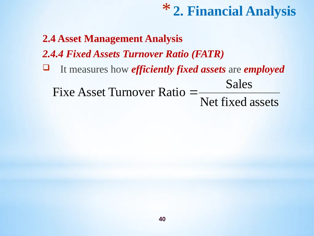 Chapter 3 Firm’s Financial Operations 2 Contents - slide 40 of 77