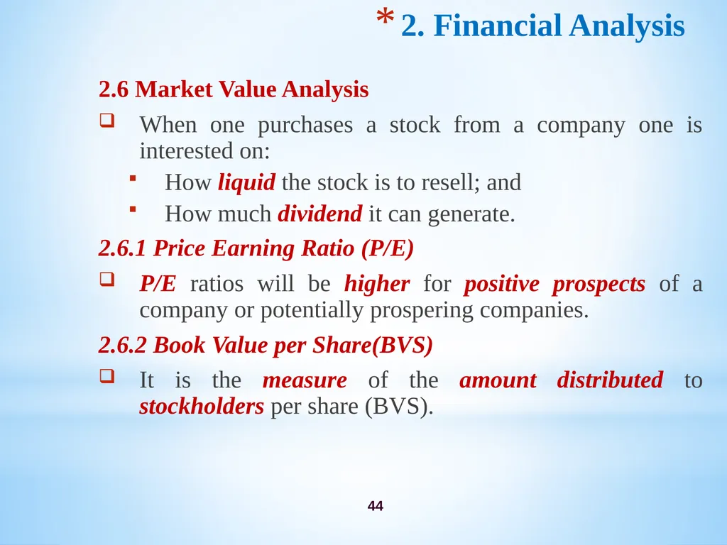 Chapter 3 Firm’s Financial Operations 2 Contents - slide 44 of 77