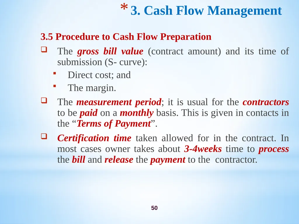 Chapter 3 Firm’s Financial Operations 2 Contents - slide 50 of 77