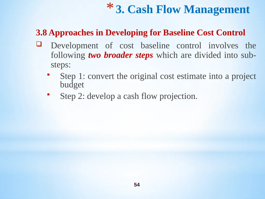 Chapter 3 Firm’s Financial Operations 2 Contents - slide 54 of 77