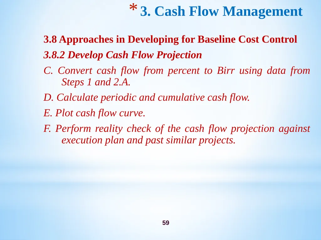 Chapter 3 Firm’s Financial Operations 2 Contents - slide 59 of 77