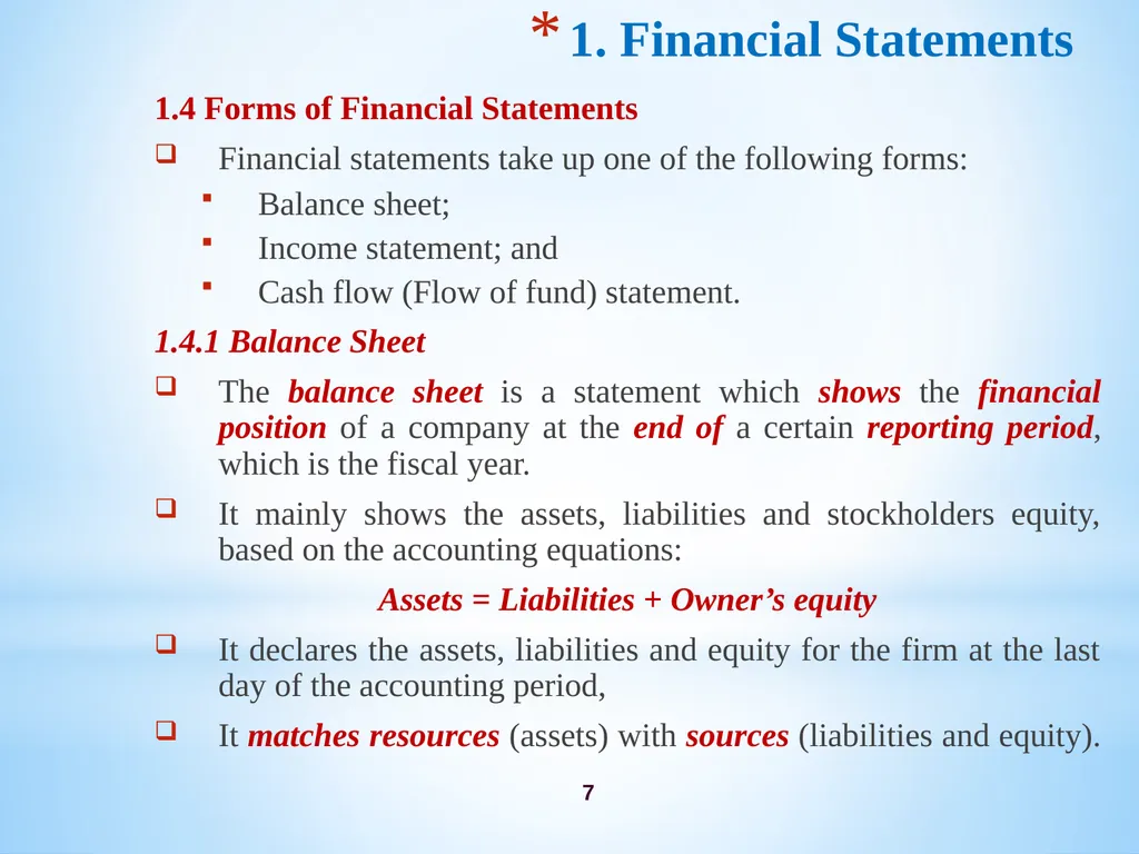 Chapter 3 Firm’s Financial Operations 2 Contents - slide 7 of 77
