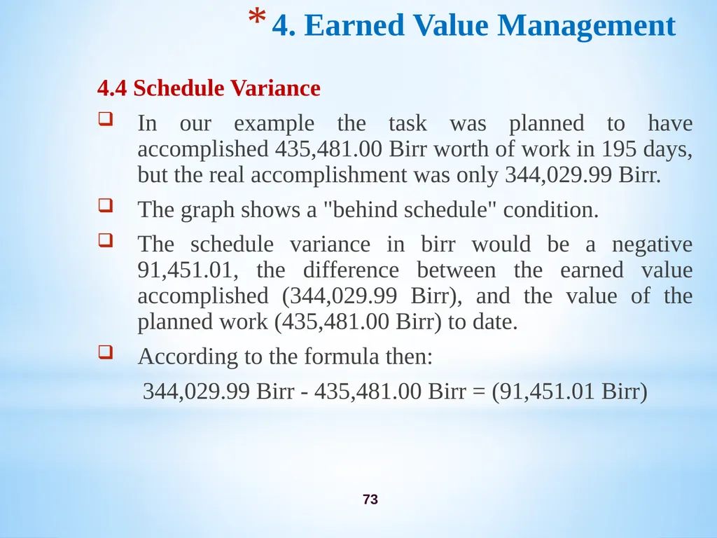 Chapter 3 Firm’s Financial Operations 2 Contents - slide 73 of 77