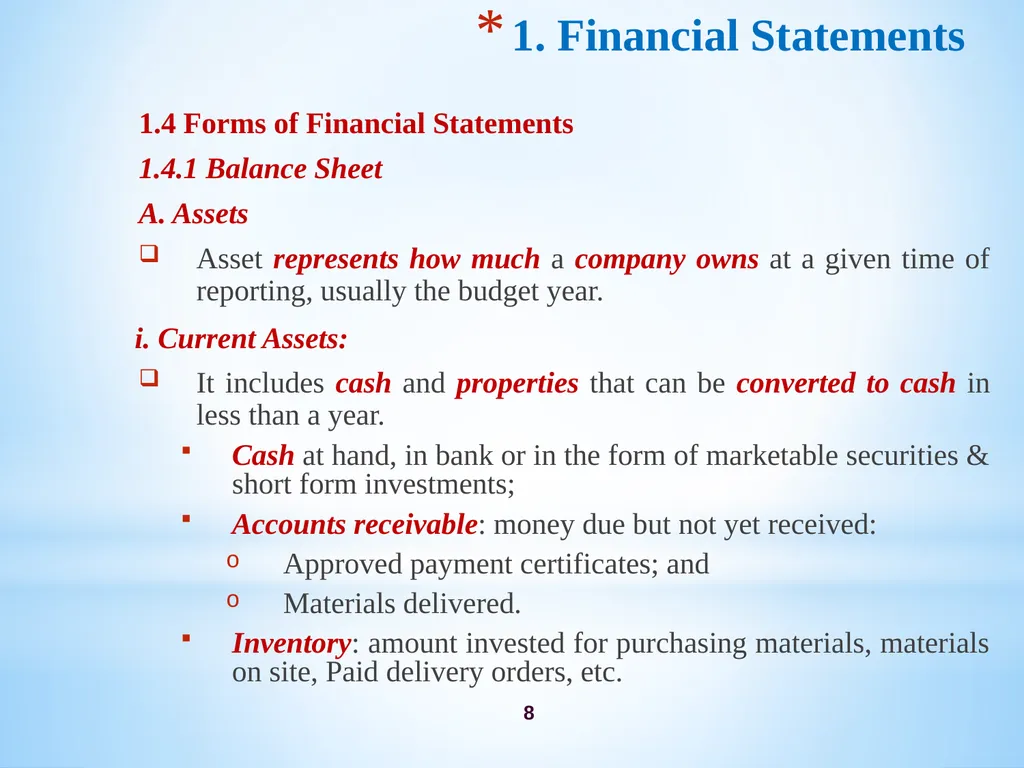 Chapter 3 Firm’s Financial Operations 2 Contents - slide 8 of 77