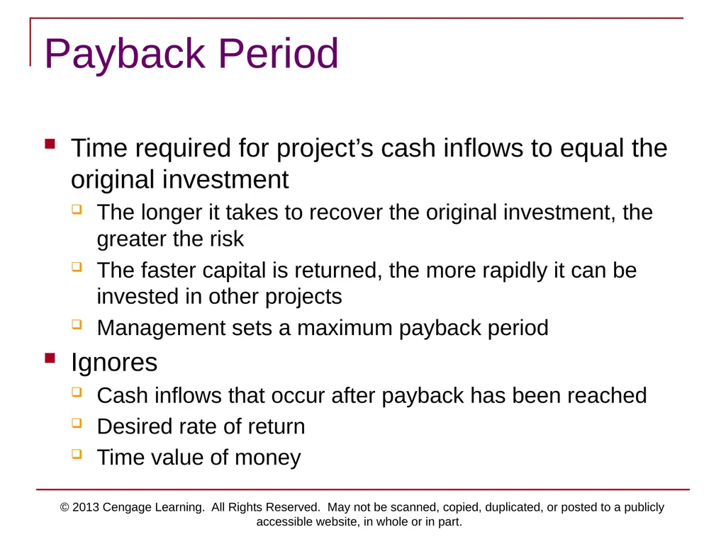 © 2013 Cengage Learning. All Rights Reserved. May - slide 11 of 42