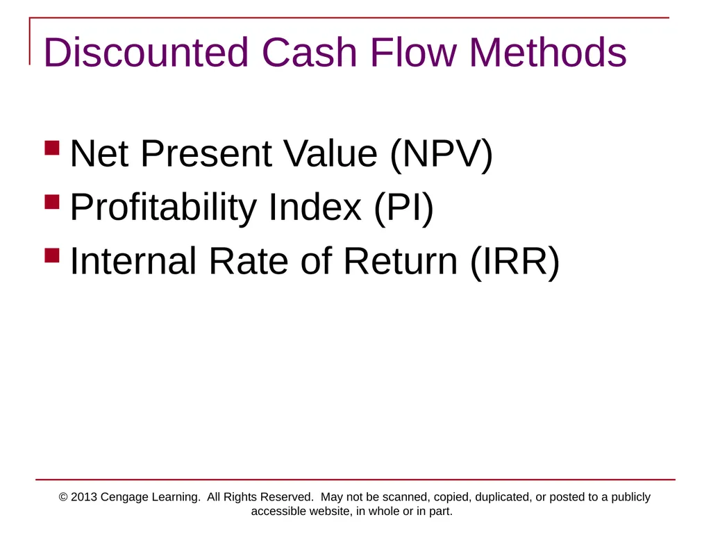 © 2013 Cengage Learning. All Rights Reserved. May - slide 15 of 42
