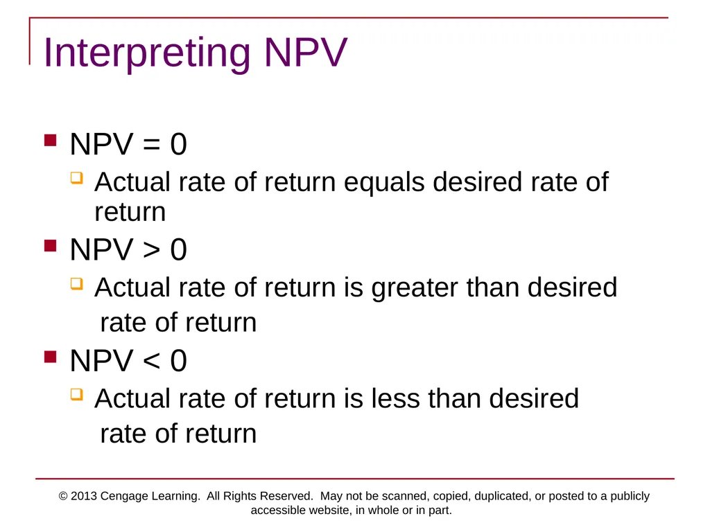 © 2013 Cengage Learning. All Rights Reserved. May - slide 17 of 42
