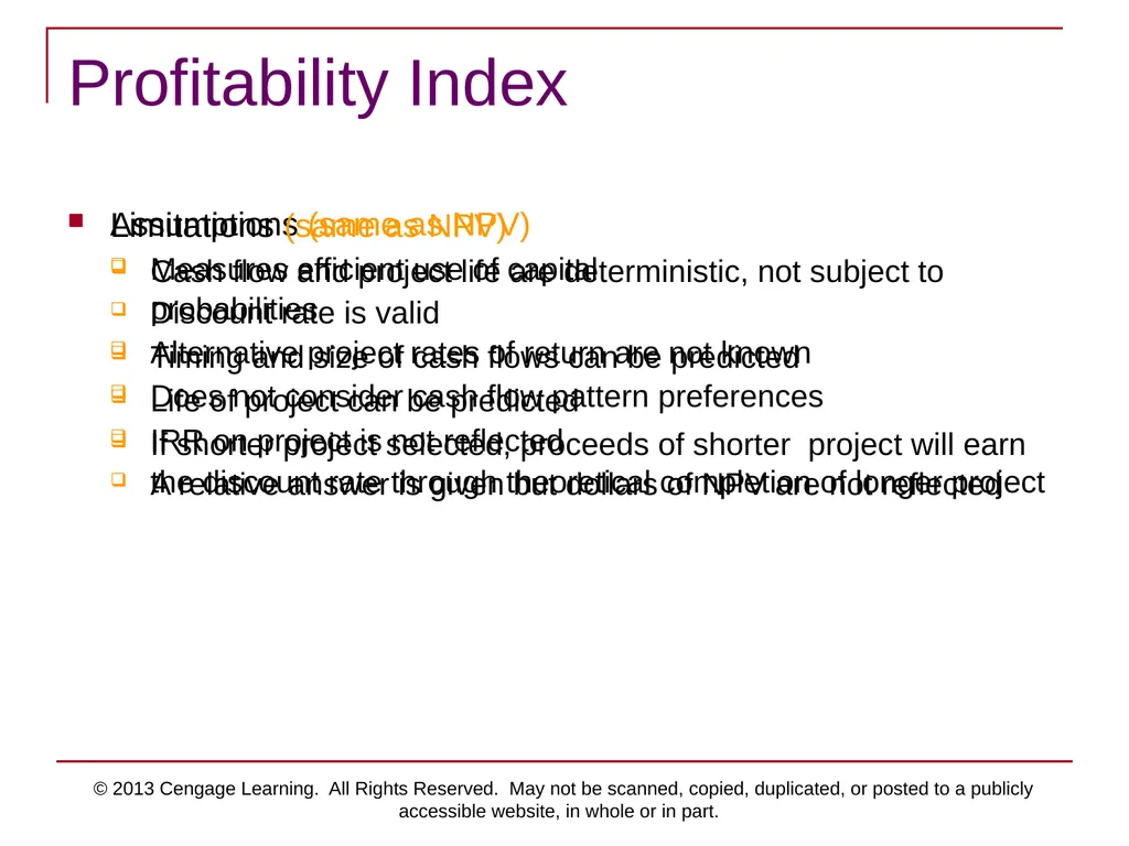 © 2013 Cengage Learning. All Rights Reserved. May - slide 28 of 42