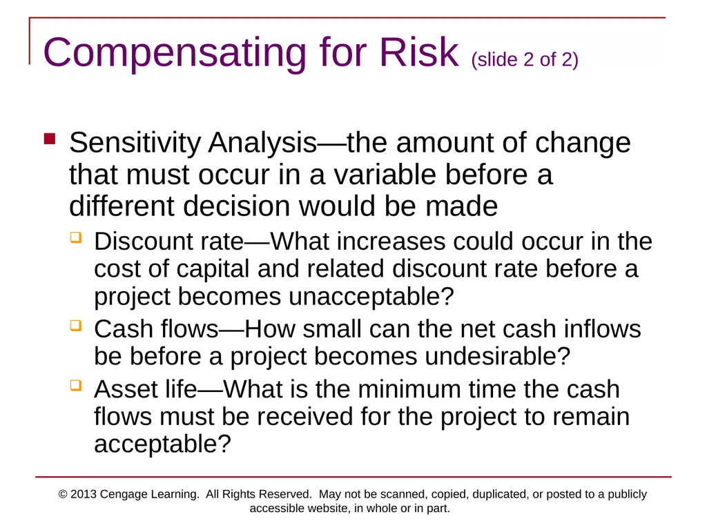 © 2013 Cengage Learning. All Rights Reserved. May - slide 37 of 42