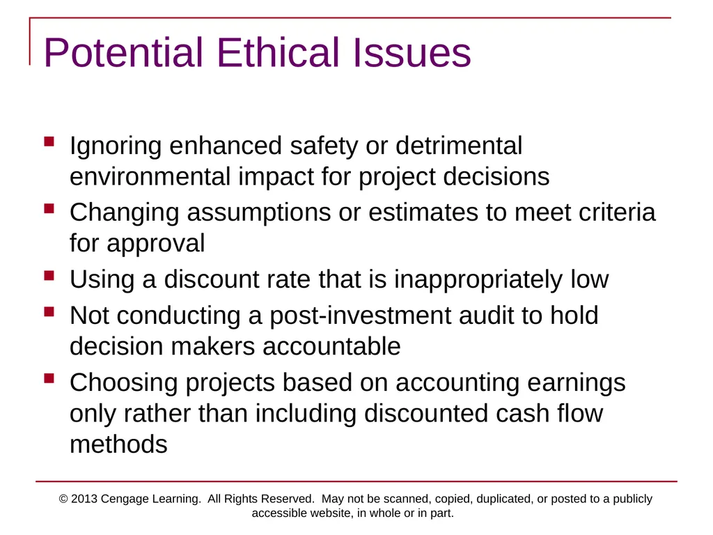 © 2013 Cengage Learning. All Rights Reserved. May - slide 42 of 42