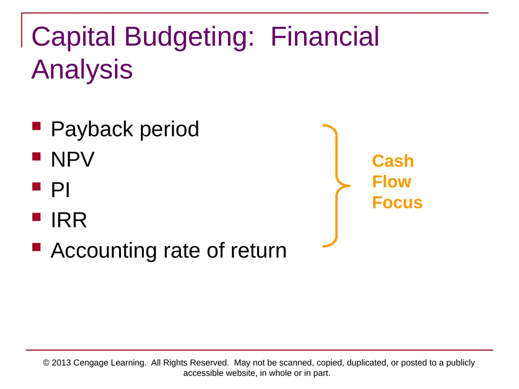 © 2013 Cengage Learning. All Rights Reserved. May - slide 8 of 42