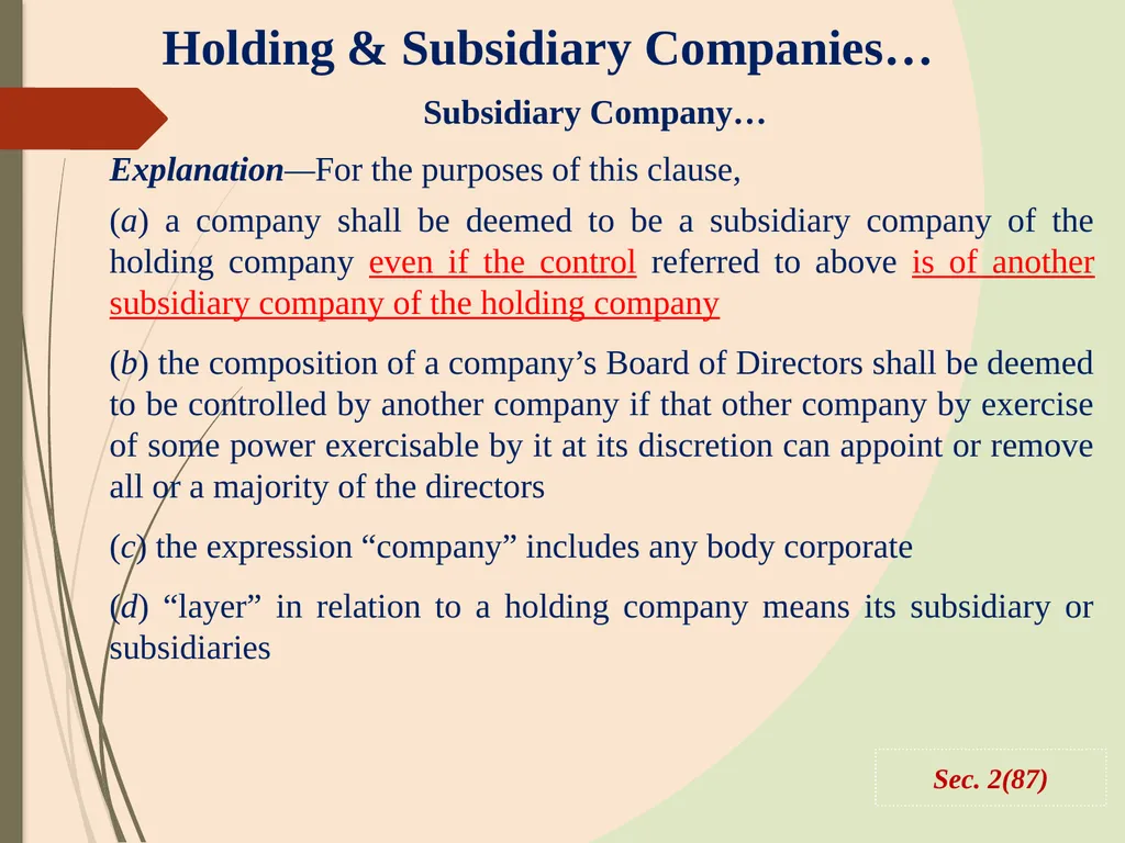 CA P. C. SAINI ( ACA, CS, CMA-Inter) +91 - slide 21 of 103