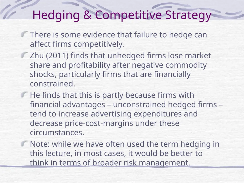 Financial Risk Management and Strategy P.V. - slide 31 of 31