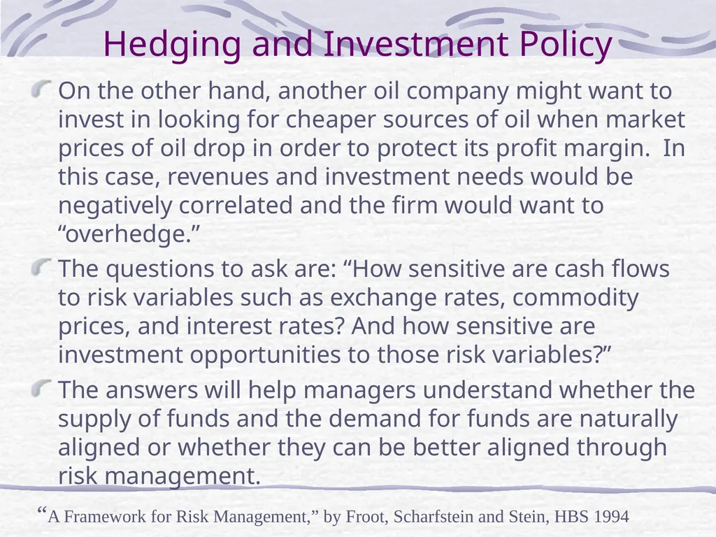Financial Risk Management and Strategy P.V. - slide 23 of 31