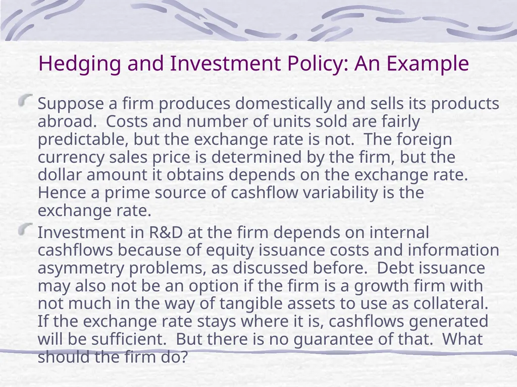 Financial Risk Management and Strategy P.V. - slide 18 of 31
