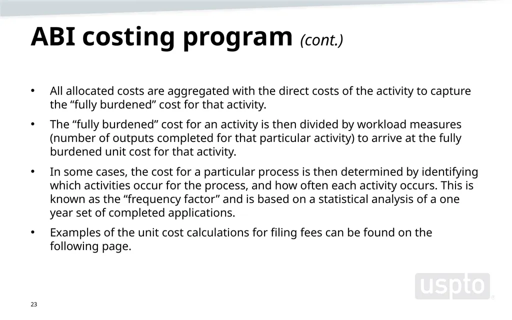 Trademark fee proposal Background information June - slide 23 of 52
