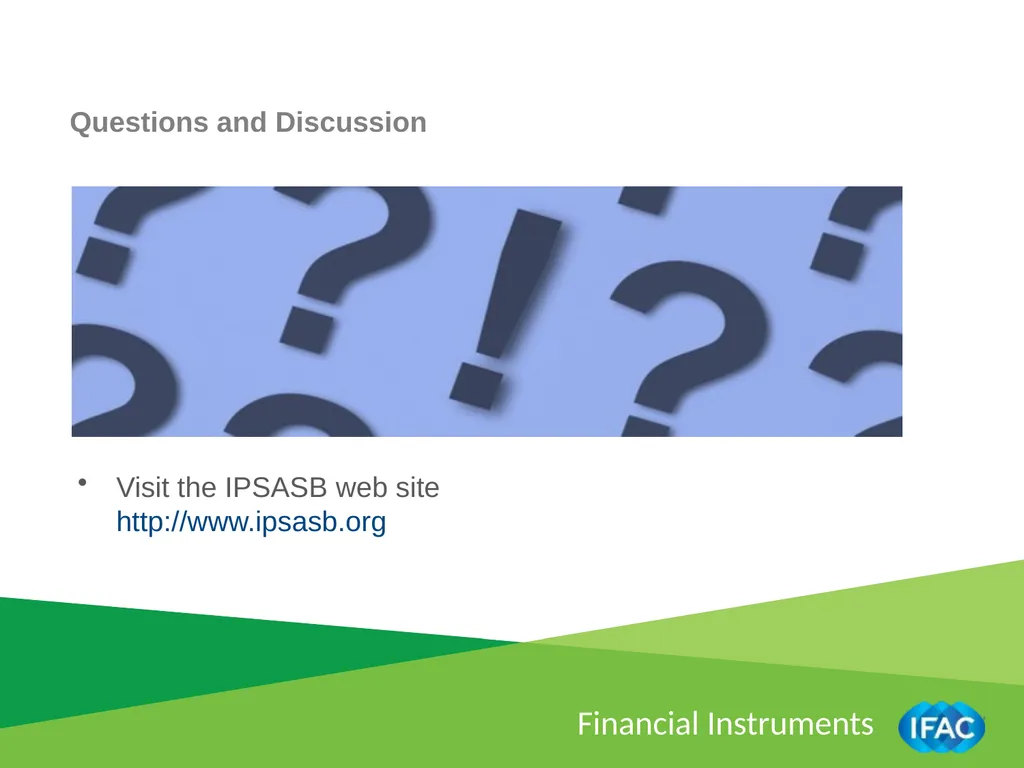 IMPLEMENTING IPSAS Financial Instruments – Hedging - slide 10 of 10