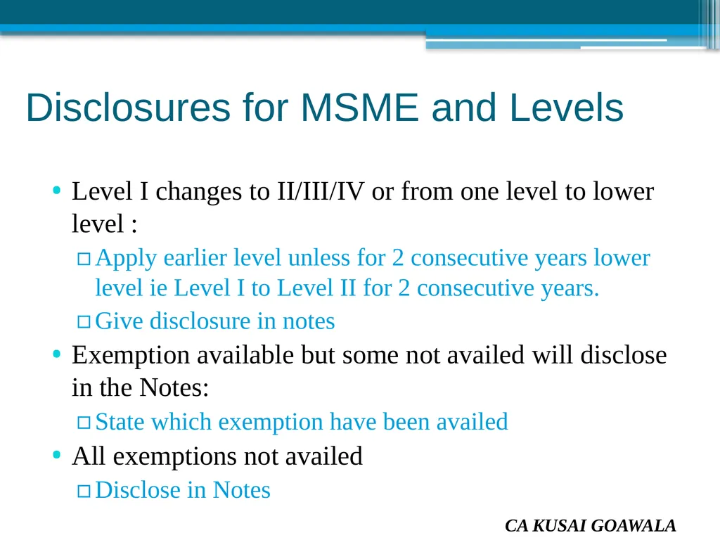 Presented by CA Kusai Goawala For Solapur Branch - slide 7 of 85