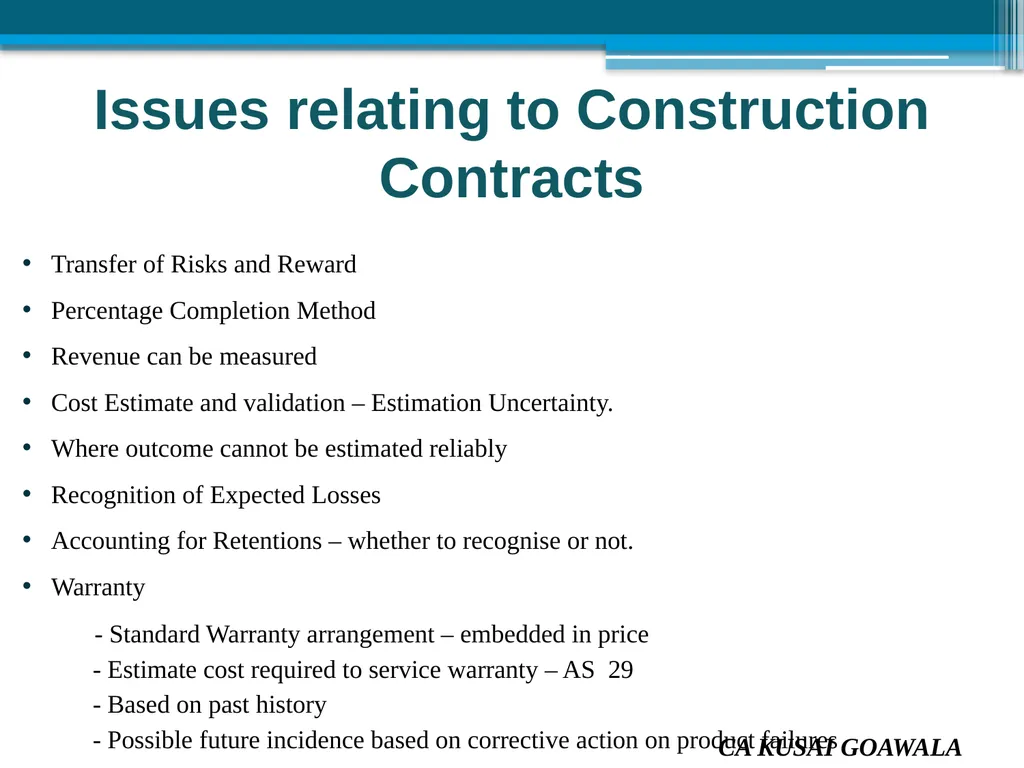 Presented by CA Kusai Goawala For Solapur Branch - slide 24 of 85