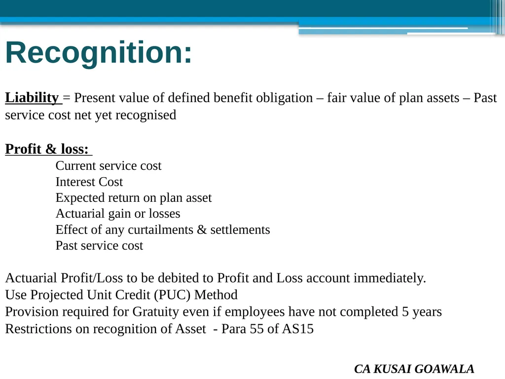 Presented by CA Kusai Goawala For Solapur Branch - slide 39 of 85