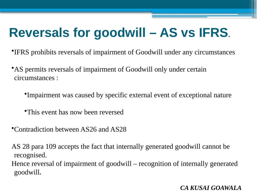 Presented by CA Kusai Goawala For Solapur Branch - slide 81 of 85