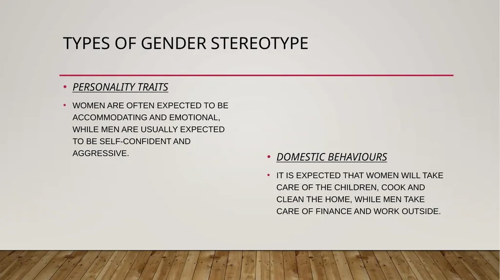 GENDER ROLE & STEREOTYPING BY UPASANA KARMAKAR - slide 4 of 9