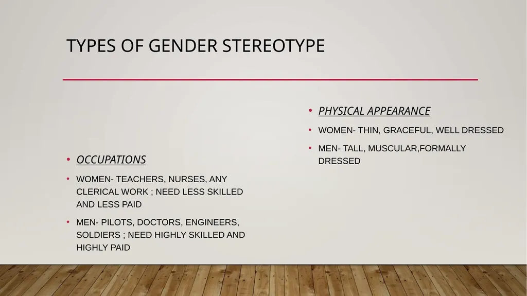 GENDER ROLE & STEREOTYPING BY UPASANA KARMAKAR - slide 5 of 9