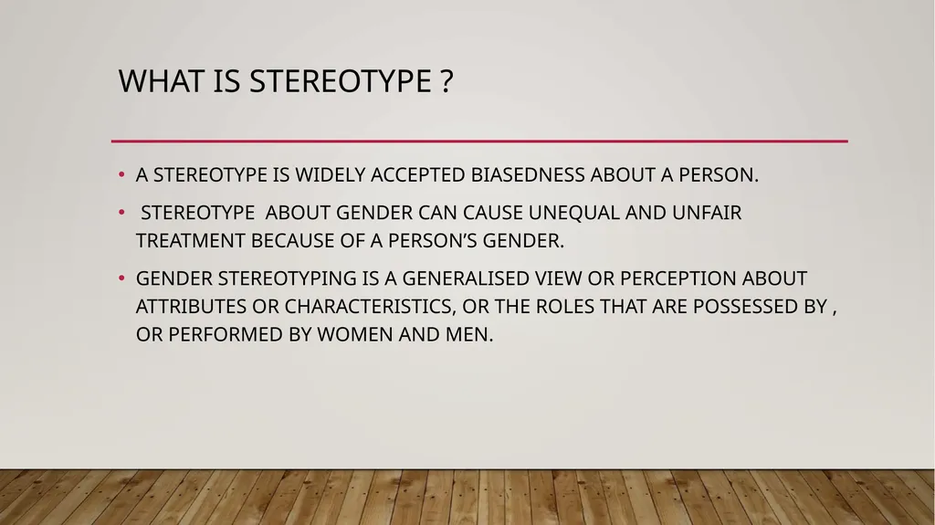 GENDER ROLE & STEREOTYPING BY UPASANA KARMAKAR - slide 2 of 9