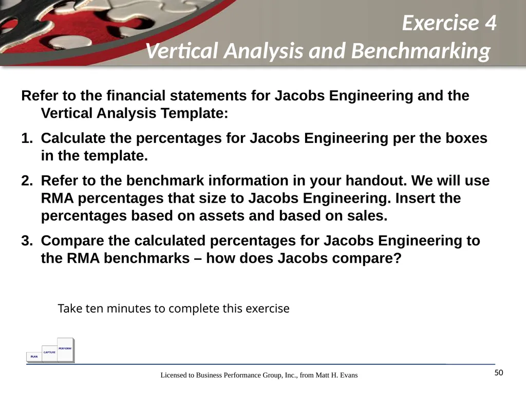 Finance for Non Financial Managers Matt H. Evans - slide 50 of 120