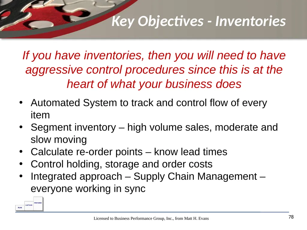 Finance for Non Financial Managers Matt H. Evans - slide 78 of 120