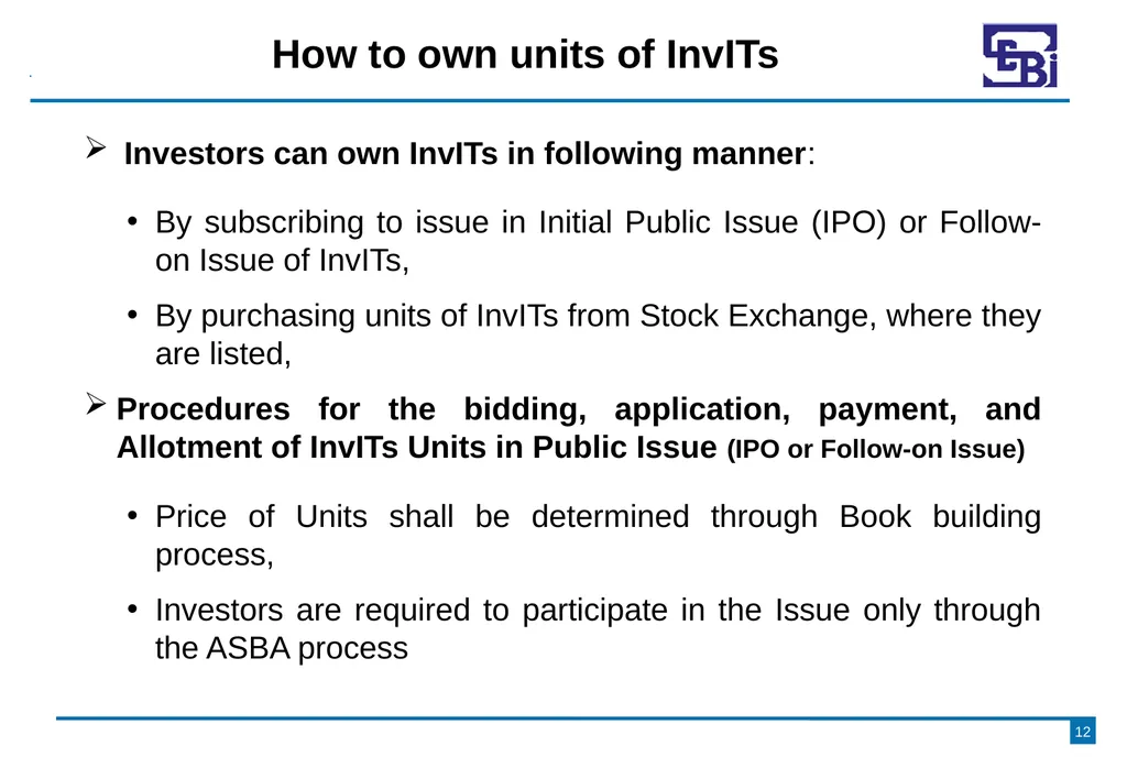 Introduction to Infrastructure Investment Trusts - slide 12 of 19
